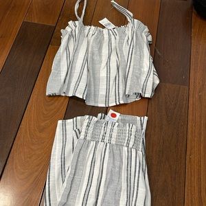 Cute summer outfit 2 piece set